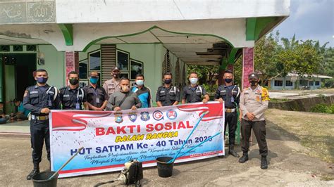 Hut Satpam Ke Satpam Pmks Pt Giga Putra Perkasa Kabun Gelar Bakti