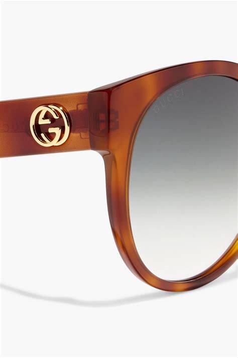 GUCCI D Frame Tortoiseshell Acetate Sunglasses THE OUTNET