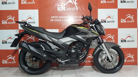 Yamaha YS 250 Fazer BlueFlex 2016 Preta KM Motos Sua Loja De Motos