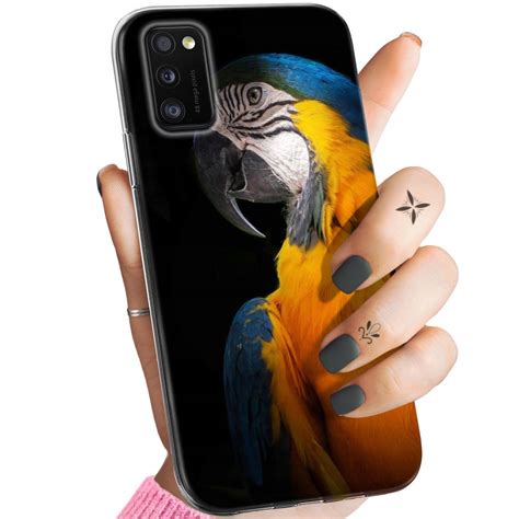 Etui Do Samsung Galaxy A Wzory Papuga Papu Ka Tukan Obudowa Pokrowiec