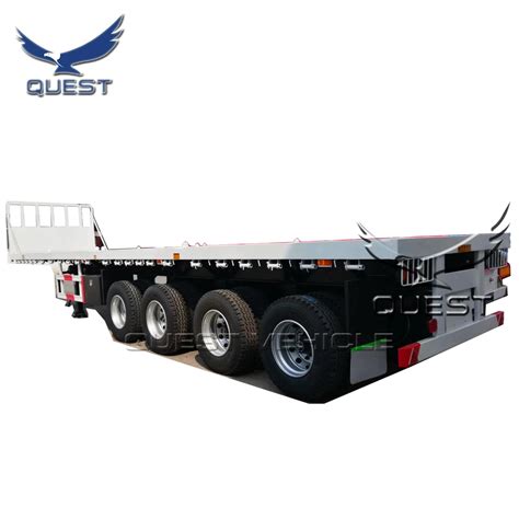 Manufacturer Quest Axles To Axles Foot Ft Flatbed Container