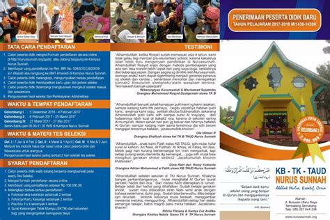 Program Yayasan Islam Nurus Sunnah Semarang