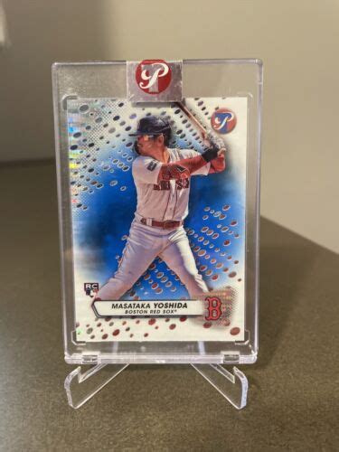 Topps Pristine Masataka Yoshida Rc Encased Blue Refractor