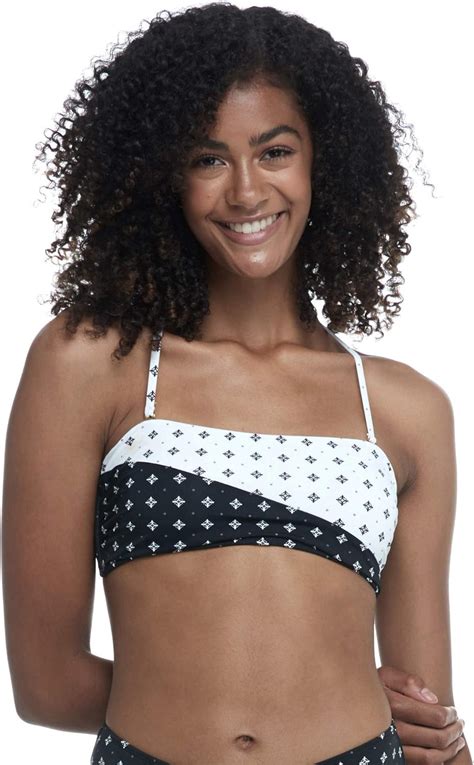 Amazon EIDON Women S Standard Charlotte Bandeau Bikini Top