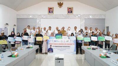 Ptpn I Salurkan Bantuan Tjsl Csr Di Lingkungan Perusahaan Waspada