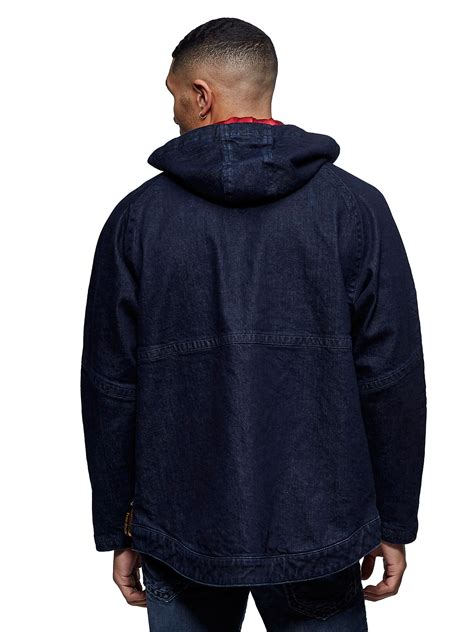 Hooded Denim Jacket