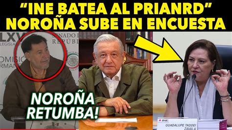 NOROÑA ROMPE SILENCIO SUBE EN ENCUESTA INE BATEA AL PRIANRD NO