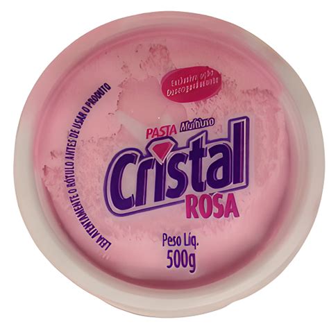 Pasta Rosa Uso Geral Cristal