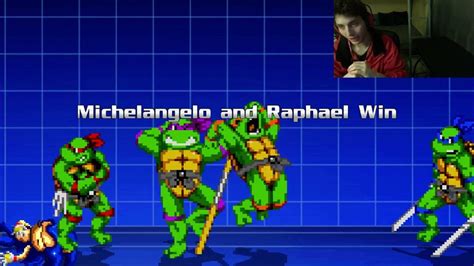 Teenage Mutant Ninja Turtles Characters Leonardo And Raphael Vs Sonic