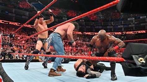 Roman Reigns The Miz Vs Elias Bobby Lashley Photos WWE