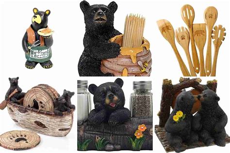 14 Black Bear Kitchen Decor