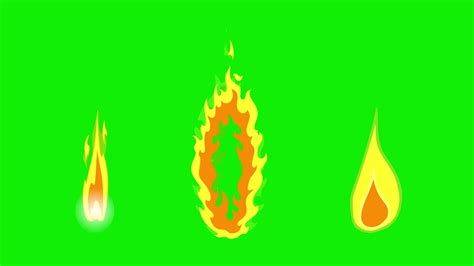 Fire animation for 2d cartoon 31615971 Stock Video at Vecteezy