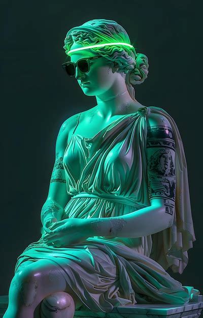 Estátua feminina Mitologia grega antiga escultura feminina estátua