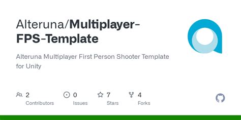 GitHub Alteruna Multiplayer FPS Template Alteruna Multiplayer First