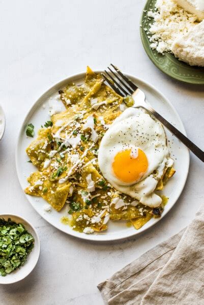 Easy Chilaquiles Verdes Isabel Eats