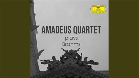 Brahms String Quartet No 2 In A Minor Op 51 No 2 Iv Finale