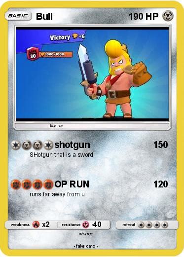 Pokémon Bull 303 303 - shotgun - My Pokemon Card