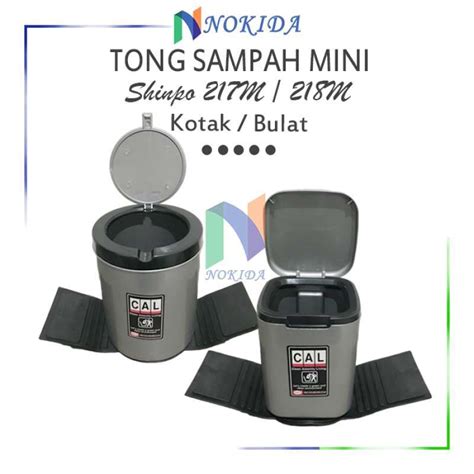 Jual Nokida Tong Sampah Kecil Shinpo 217M 218M Wadah Sampah Tebal