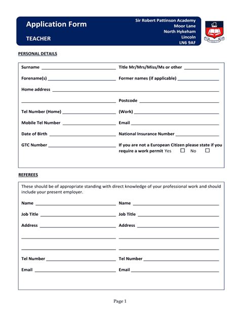 Teacher Details Form Fill Online Printable Fillable Blank Pdffiller