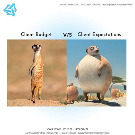 Client Budget Vs Client Expectation Memes Digital Marketing