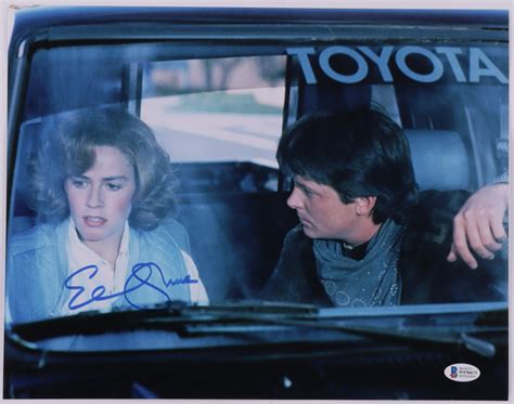 Elisabeth Shue Signed "Back to the Future Part II" 11x14 Photo (Beckett ...