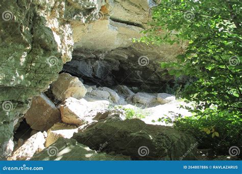 Entrance To The Grotto Stock Photo Image Of Entrance 264807886