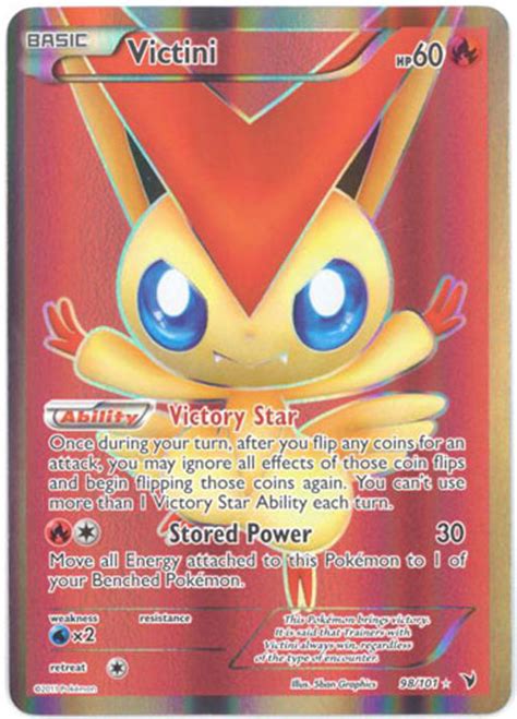 Victini Pokemon Card