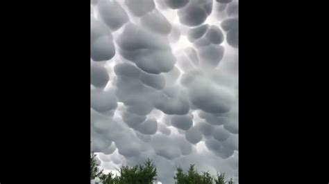 Mammatus Clouds Bumpy Clouds Youtube