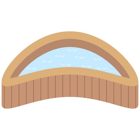 Wooden Hot Tub Swimming Pool Summer Swim Area Collection PNG