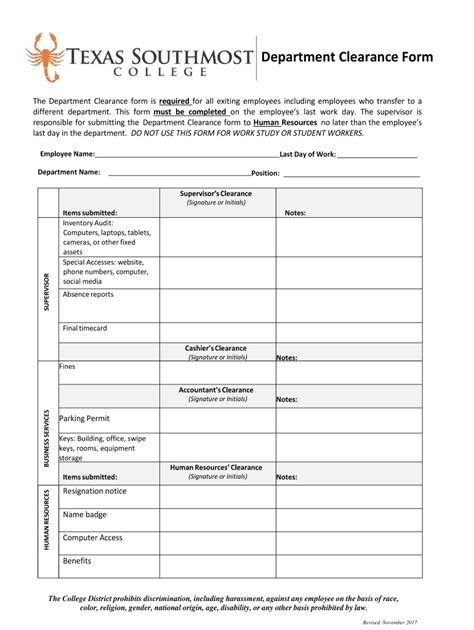 Fillable Online Separation Clearance Certificate NOAA Workforce