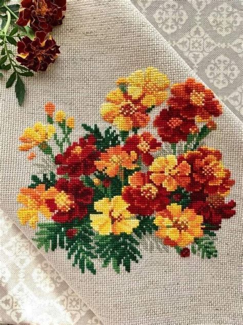 Pin By Nataliia Chernokoza On Cross Stitch Flowers Cross Stitch