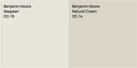 Benjamin Moore Seapearl Vs Benjamin Moore Fieldstone Color Comparison