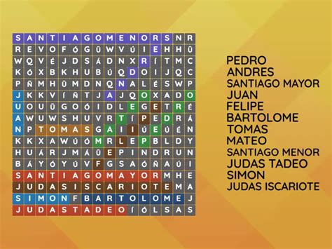 Sopa De Letras Biblica Wordsearch