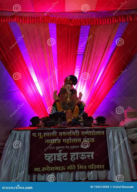 The Attractive Sculpture Of Lord Ganesha Ganpatifestival2020