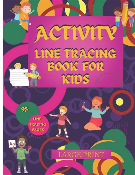 Activity Tracing Line Book For Kids Tracing Activity Line Book For