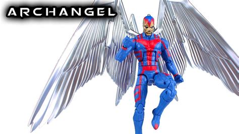 Marvel Legends Archangel Deluxe Pack Action Figure Review Youtube