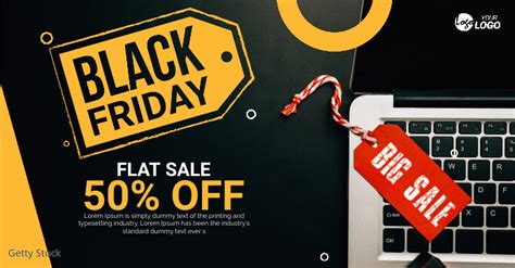 Black Friday Facebook Ad Template Postermywall