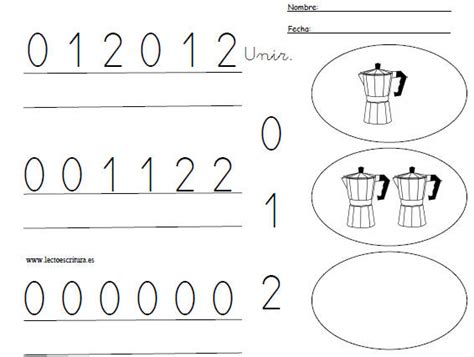 Lectoescritura Es Ficha De N Meros Ficha De N Meros Para Imprimir