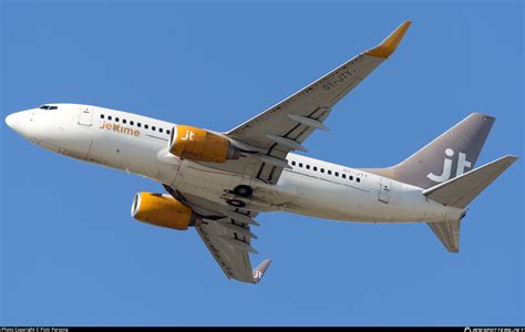 OY JTY Jet Time Boeing 737 7Q8 WL Photo By Piotr Persona ID 713387