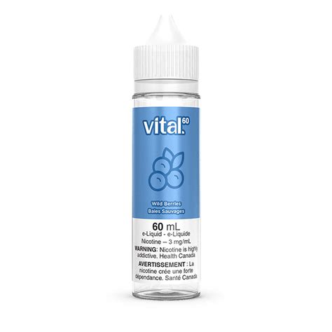 Wild Berries Vital 60 E-Liquid | Free Base - VapeLoft
