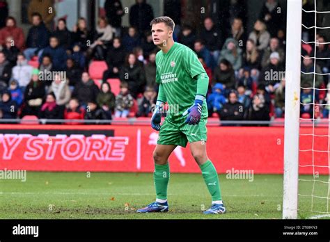 Goalkeeper Roy Steur Of Psv Pictured During The Uefa Youth League