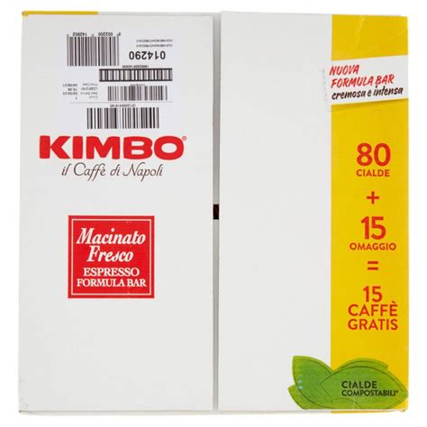 Kimbo Macinato Fresco 95 Cialde Compostabili 693 5 G NonPesa It