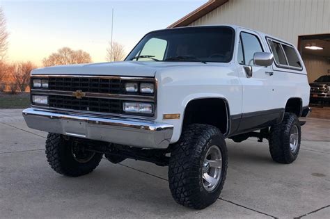 1990 Chevrolet K5 Blazer Silverado 4×4 For Sale On Bat Auctions Sold For 20000 On February