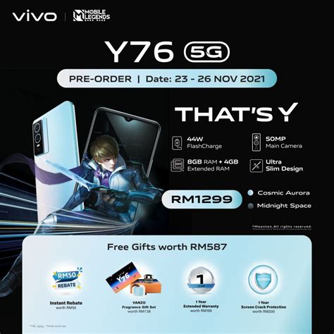 The Vivo Y76 5G is probably Malaysia's most expensive entry-level 5G ...