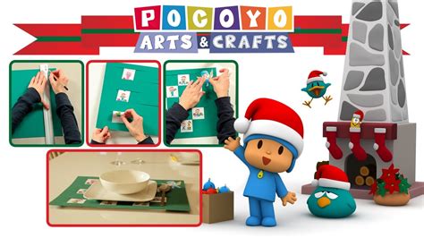 Pocoyo Arts Crafts Pocoyo S Placemat CHRISTMAS YouTube