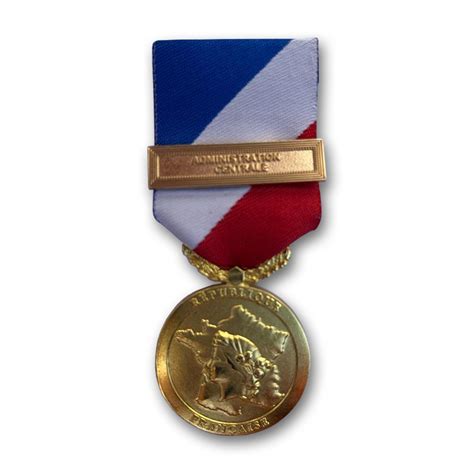 médaille d honneur de l administration territoriale de l État classe or