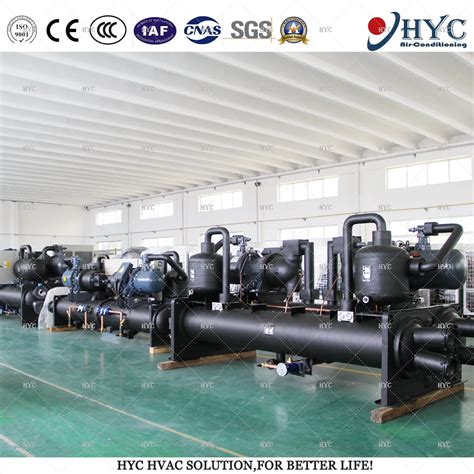 Hyc Factory Industrial Water Cooled Glycol Water Chillers Cooling