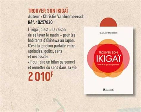 Promo Trouver Son Ikigaï Chez Nature Et Découvertes Icatalogue Fr