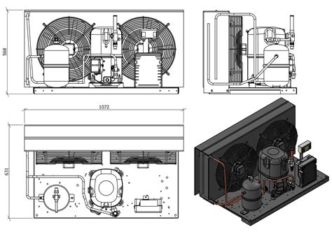 Tecumseh Hta Condensing Unit Hp R A Mhbp Tagt Yhr From Reece