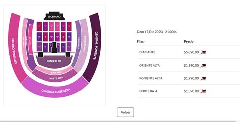 Luis Miguel Tour 2023 Lista Completa De Precios De Los Boletos Para